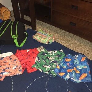 Lot of boys swim trunks 1-2T 2-3T 1-4T